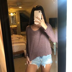Purple long sleeve